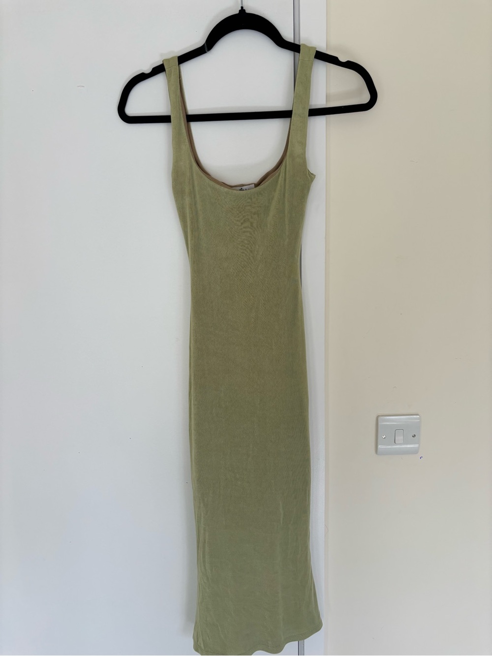 Mirror Palais Classic supermodel dress in pistachio